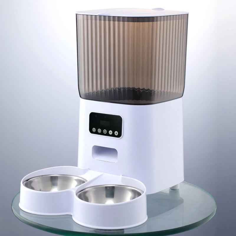 ImportAllied Smart Automatic Cat Feeder – 5L Food Dispenser with WiFi & Camera Options, Programmable Feeding for Cats